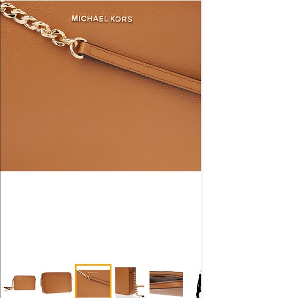 MICHAEL Kors NWOT
Jet Set East West Leather BAG - Picture 7 of 14